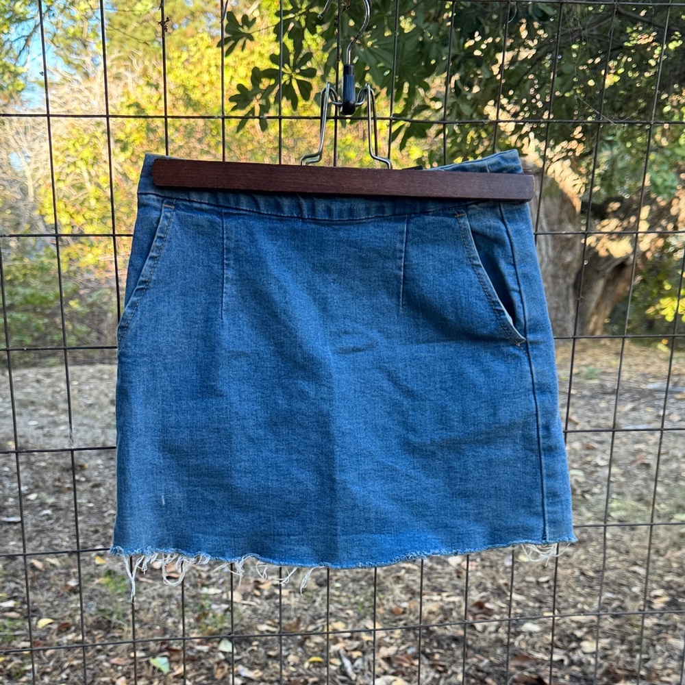 Forever 21 Denim Blue Women's Skirt